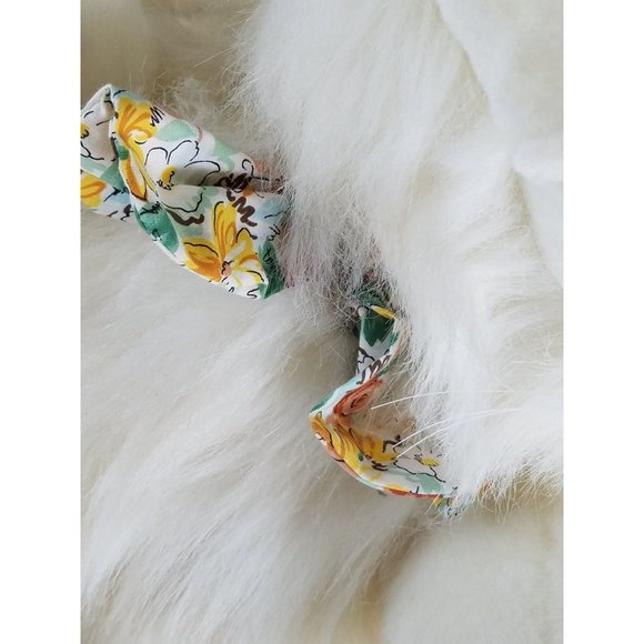 Vintage Ensemble Bunny Rabbit 1992 Easter Plush Stuffed Soft 20" Tall Polyester - Picture 8 of 14